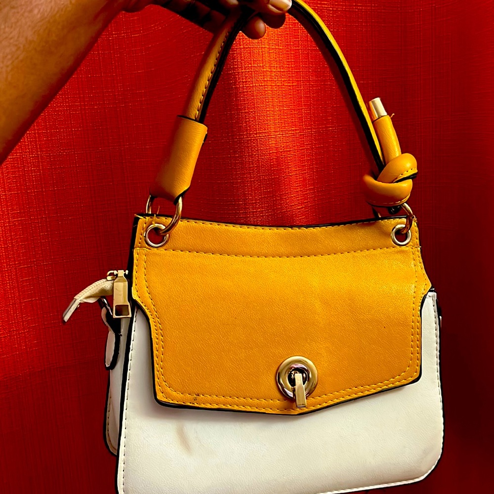 Orange mini bag